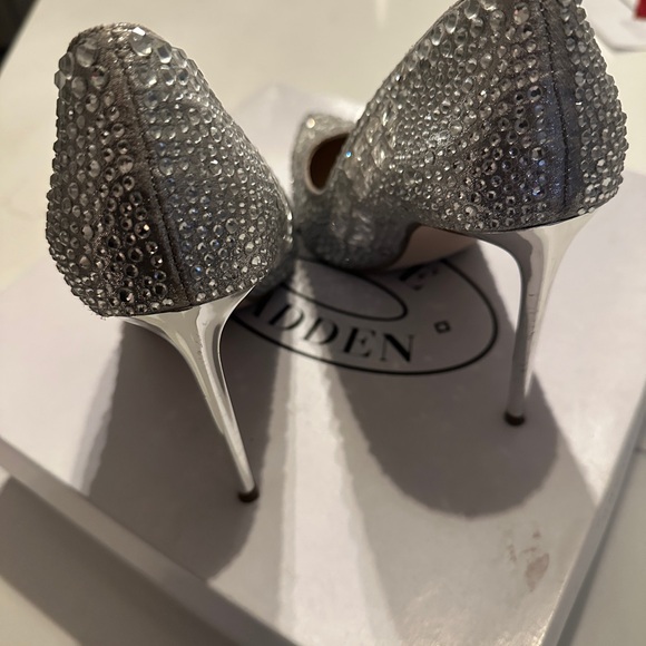Steve Madden Diamond Rhinestone Heel 9.5 - Picture 11 of 13